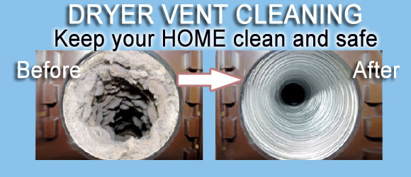 Dryer vent cleaning